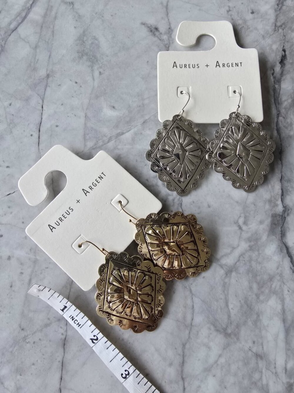 BNWT Set of Gold and Silver Tone Earrings